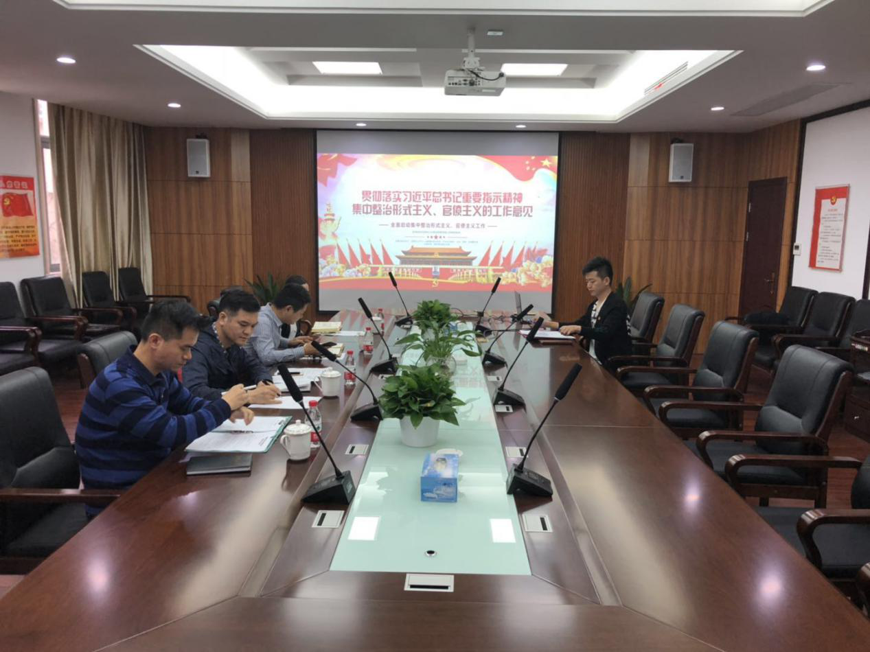 南昌城投土地开发公司转达学习《关于贯彻落实习近平总书记主要指示精神 集中整治形式主义、权要主义的事情谊见》_拉斯维加斯3133cc
